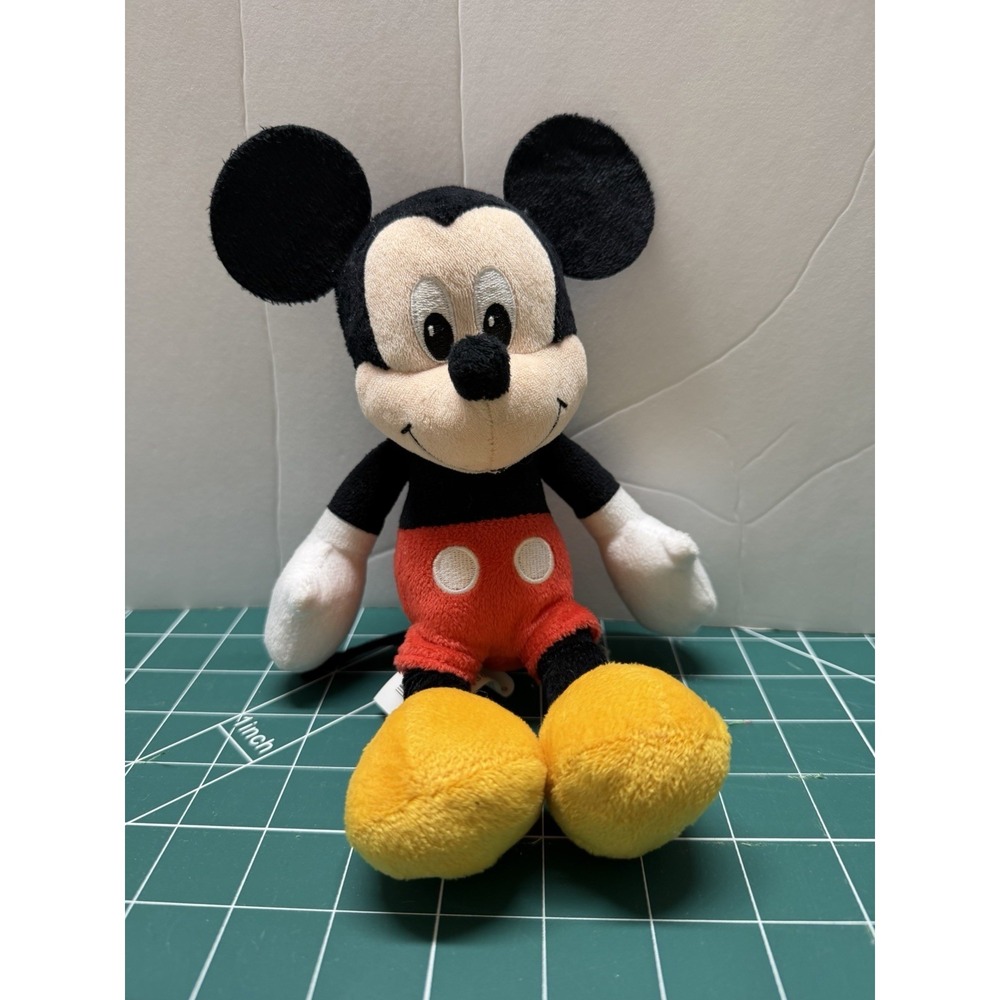 Disney Store Mickey Mouse Plush Toy Doll‎ Small 9" Tall